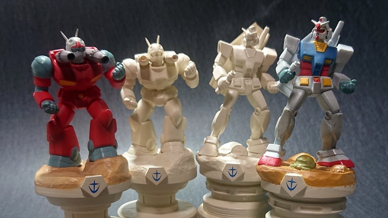 機動戦士ガンダム　チェスピースコレクションDX シリーズ2‼️ 【連邦軍】 23年前に買ったガンダムのチェス。｜メニホビ