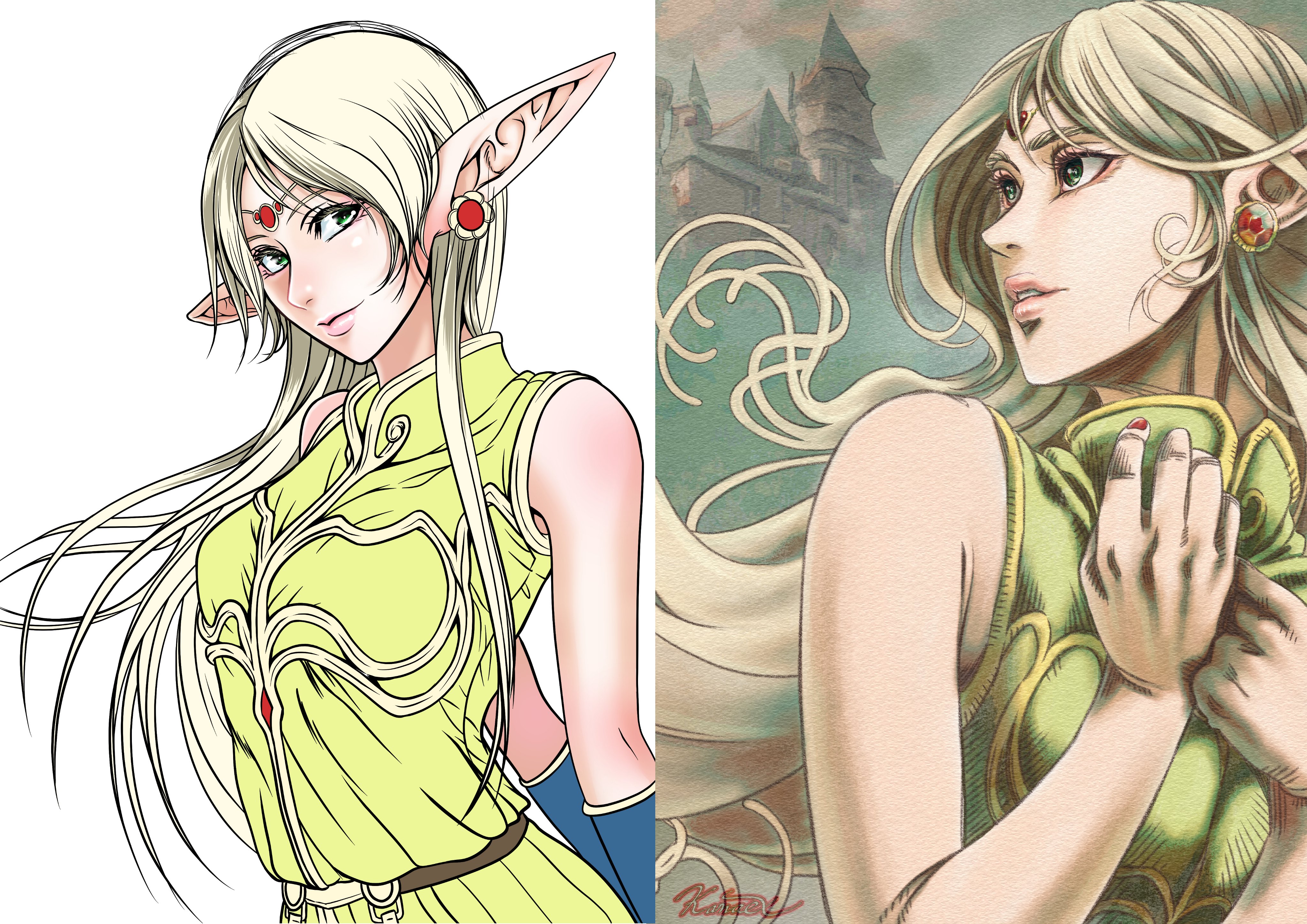 ディードリットで見るわたしの絵の成長ログ③｜カナエックス