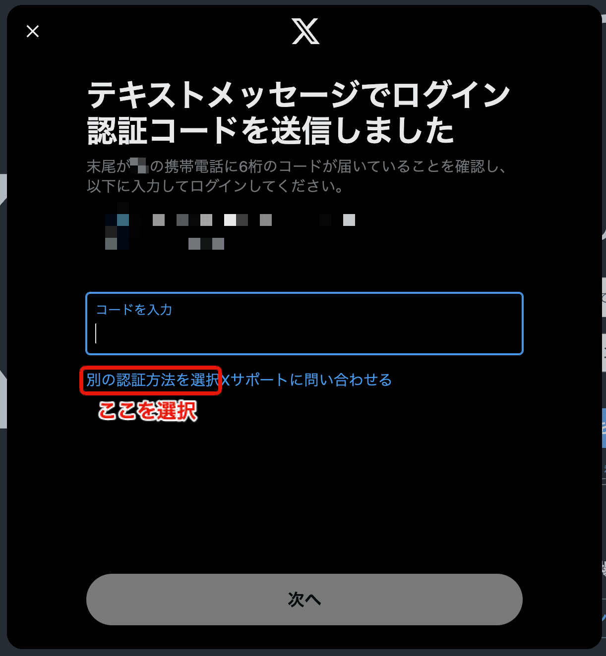 ⑨専用【メッセージにアカウント名入れてください】 XからSMSが届かずにログインできなくなった時に見る記事|山🗻