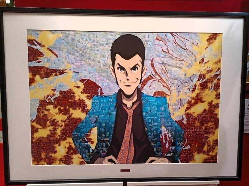 LUPIN THE ⅢRD展 三越 ルパン Tシャツ 描き下ろし 三越本店 三越×ルパンコラボ！不死身の血族公開記念「LUPIN THE IIIRD展