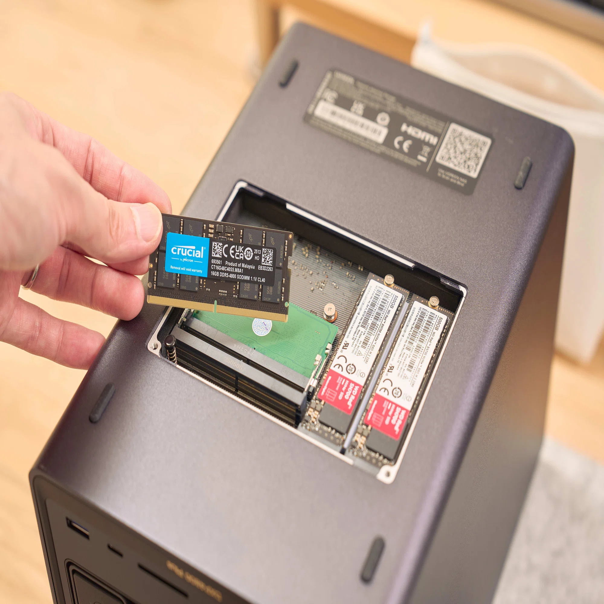 UGREEN NASync DXP4800 Plus メモリ増設してみた | mcpでの活用が快適 