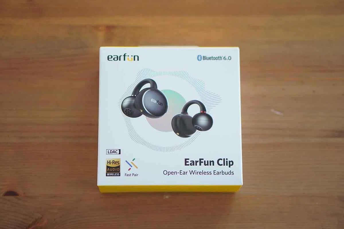 レビュー】EarFun Clip｜1万円以下で最強！音質・装着感・多機能すべて