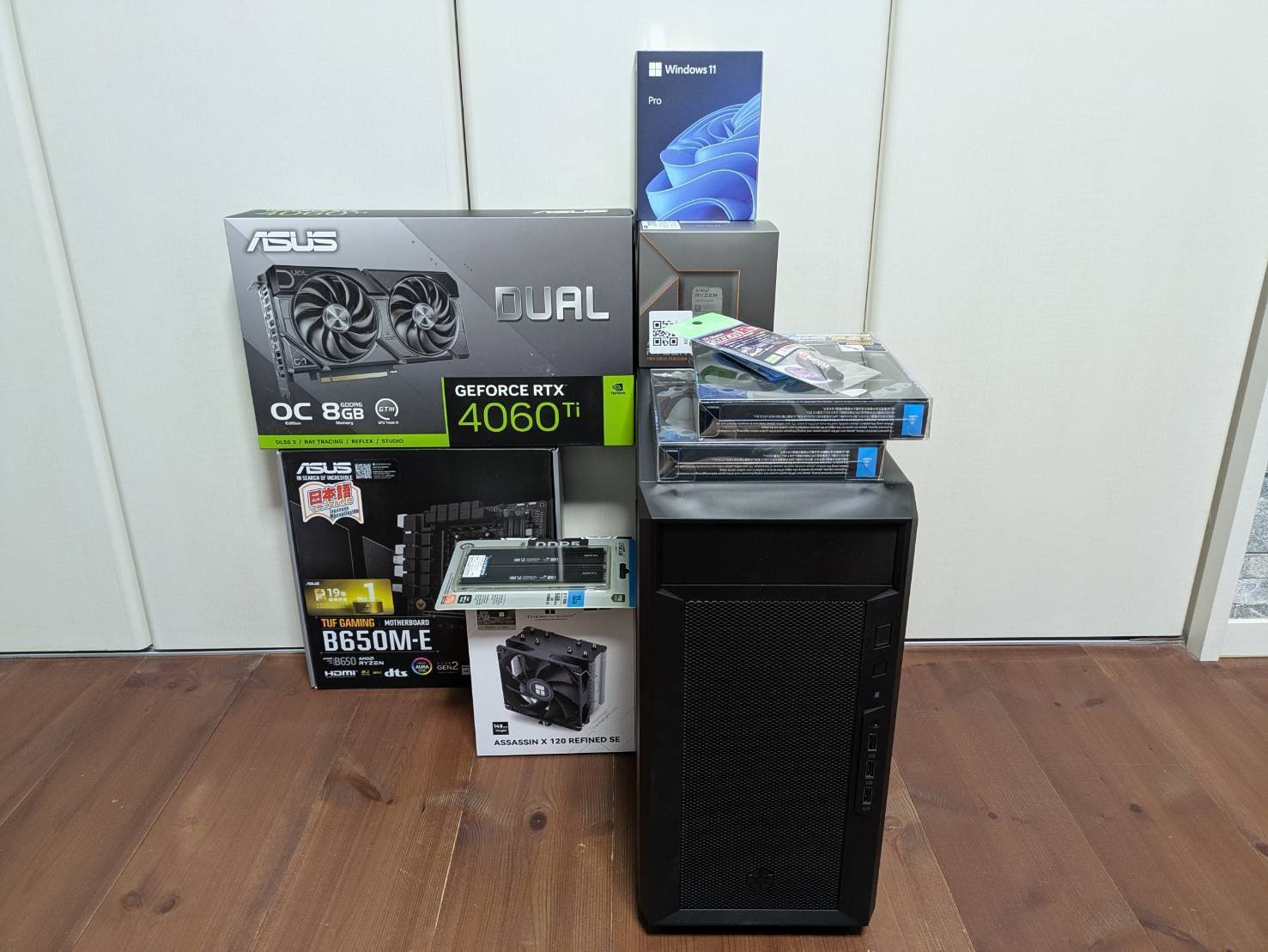 約16万円で、10年ぶりにゲーミングPCを自作する｜十字手裏剣