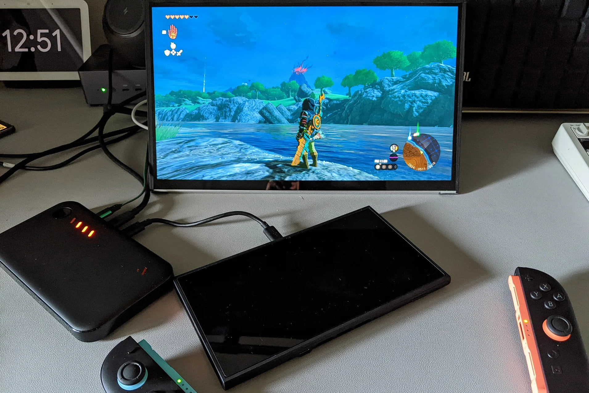 Switch2をモバイルモニタで使いたいだけのために、VITURE Pro モバイル 