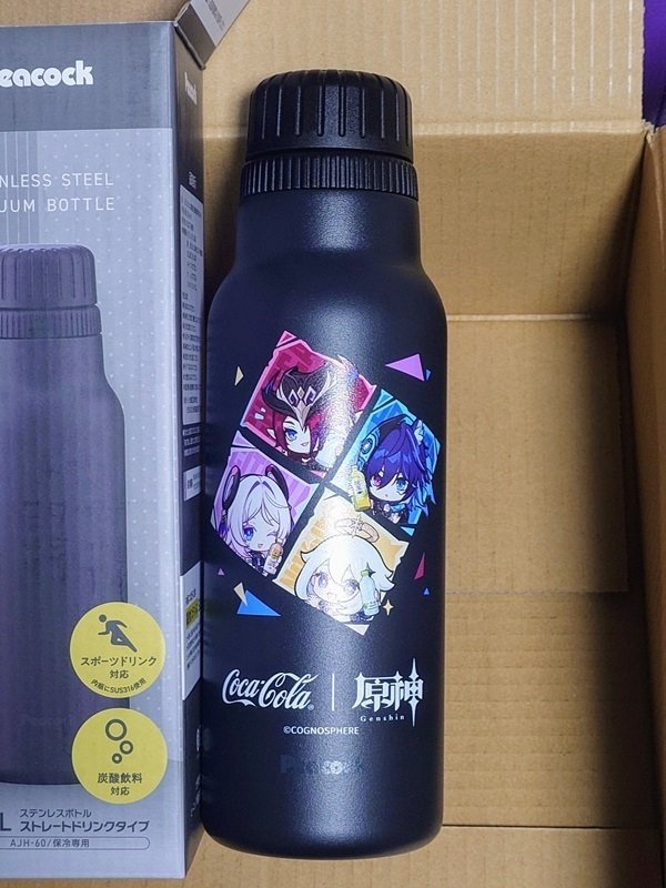 y*u様 原神 Coke ON コラボ ステンレスボトル コカコーラ 原神 Coke ON コラボ ステンレスボトル コカコーラ - メルカリ
