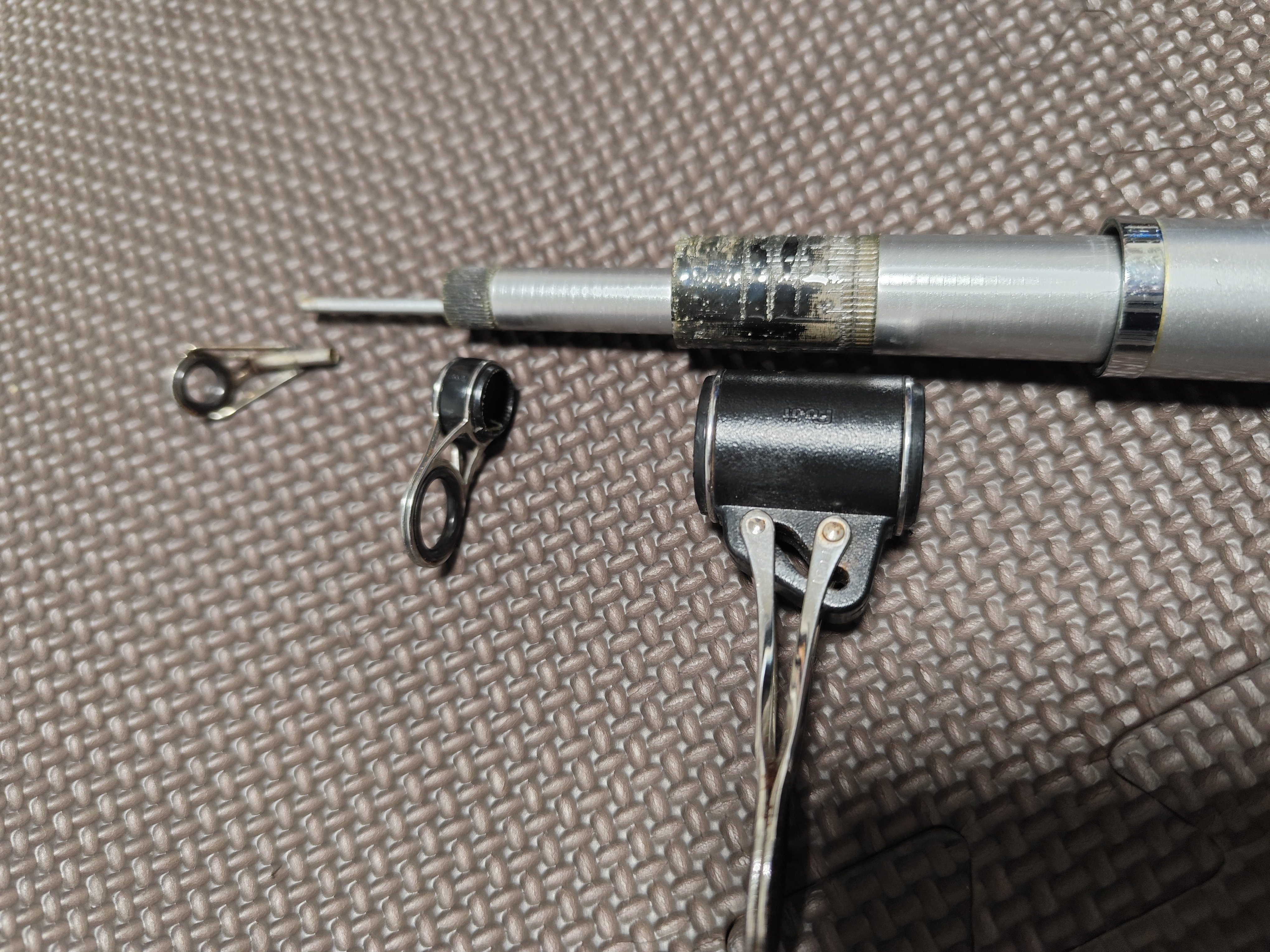 振り出し竿のガイド交換｜N4