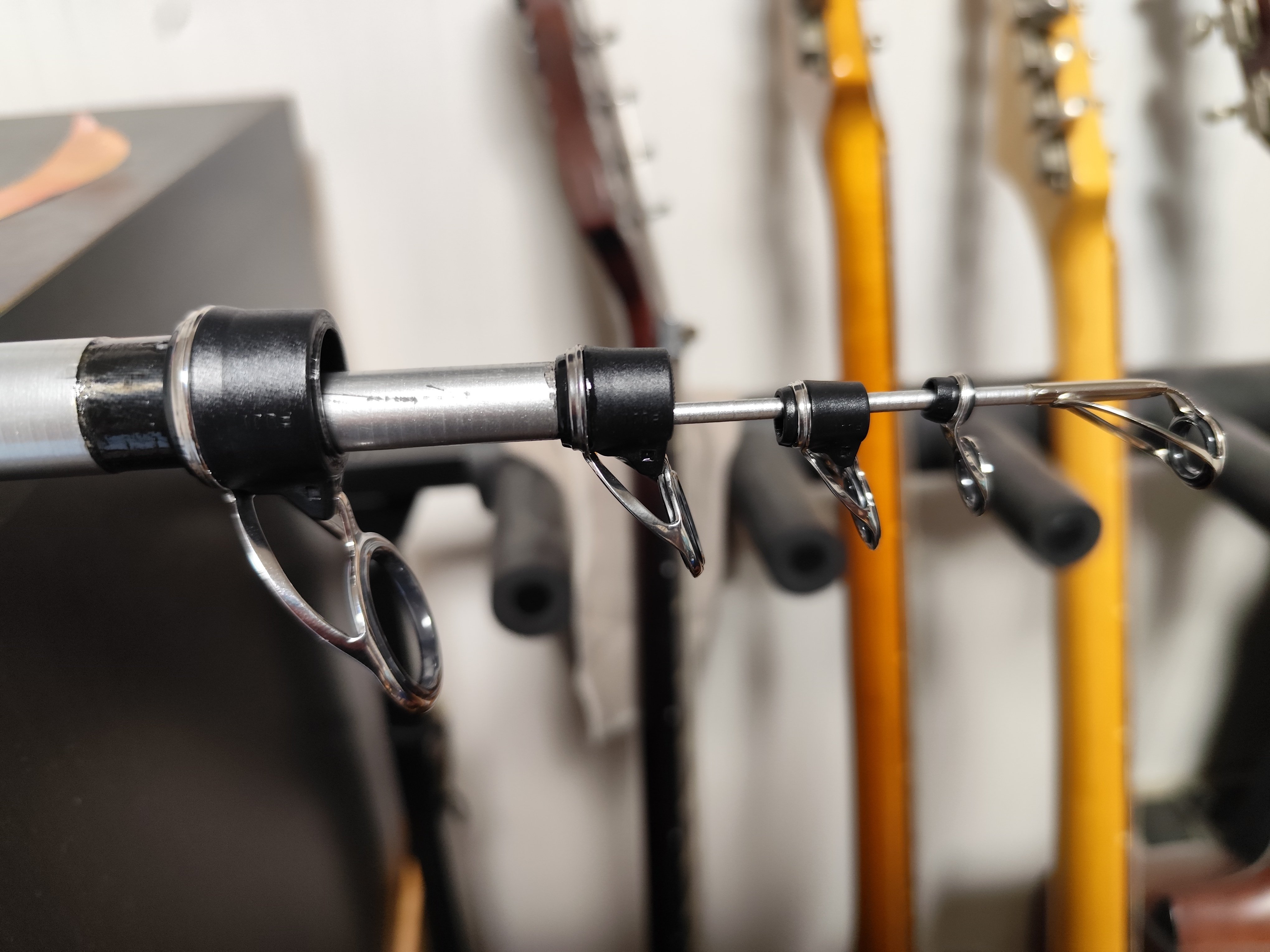 振り出し竿のガイド交換｜N4