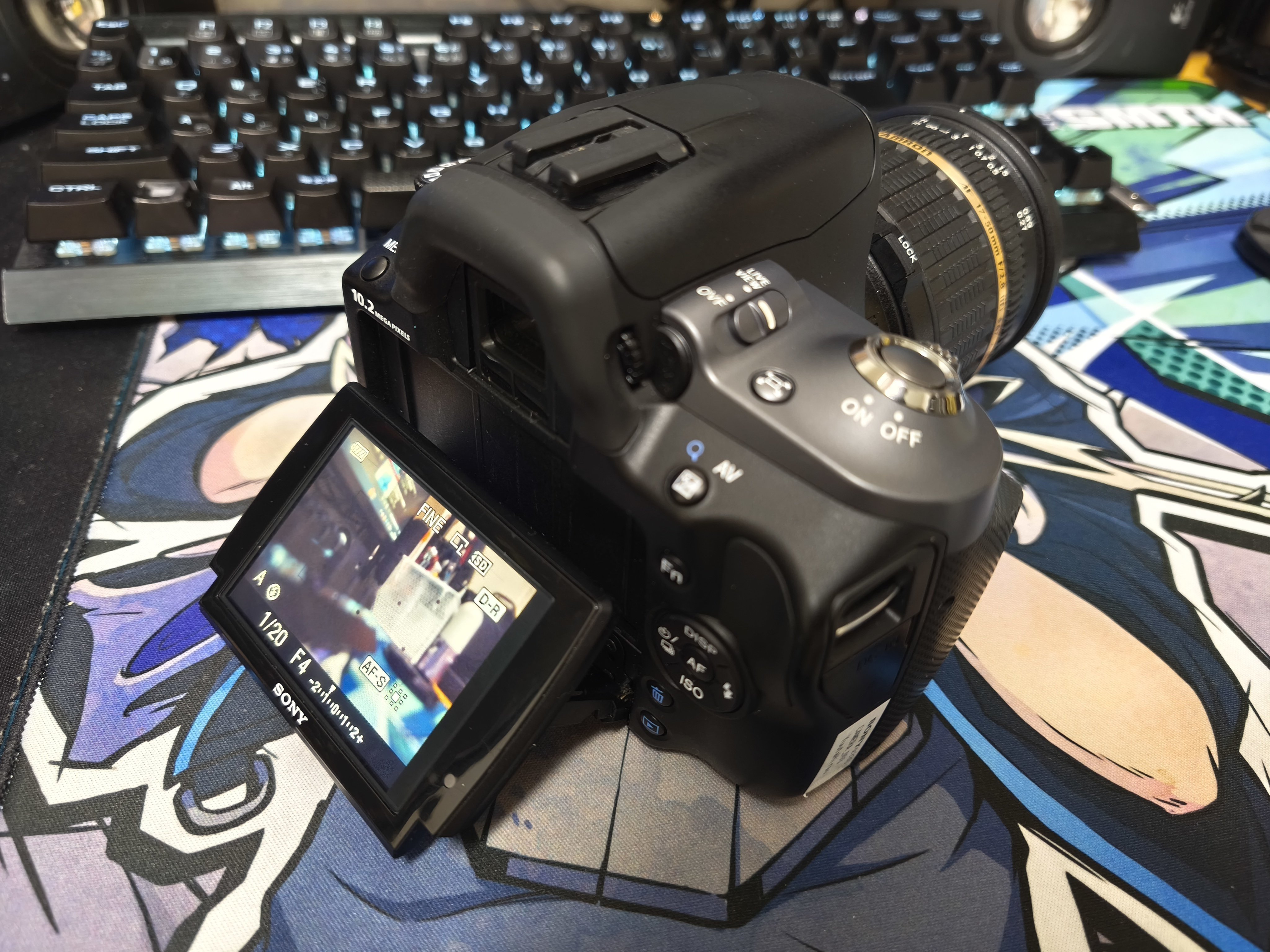 ❤即購入1000円OFF❤ソニー SONY α330 黒では物足りないあなたへ。 ソニー α330を「借り」ました｜空蝉。