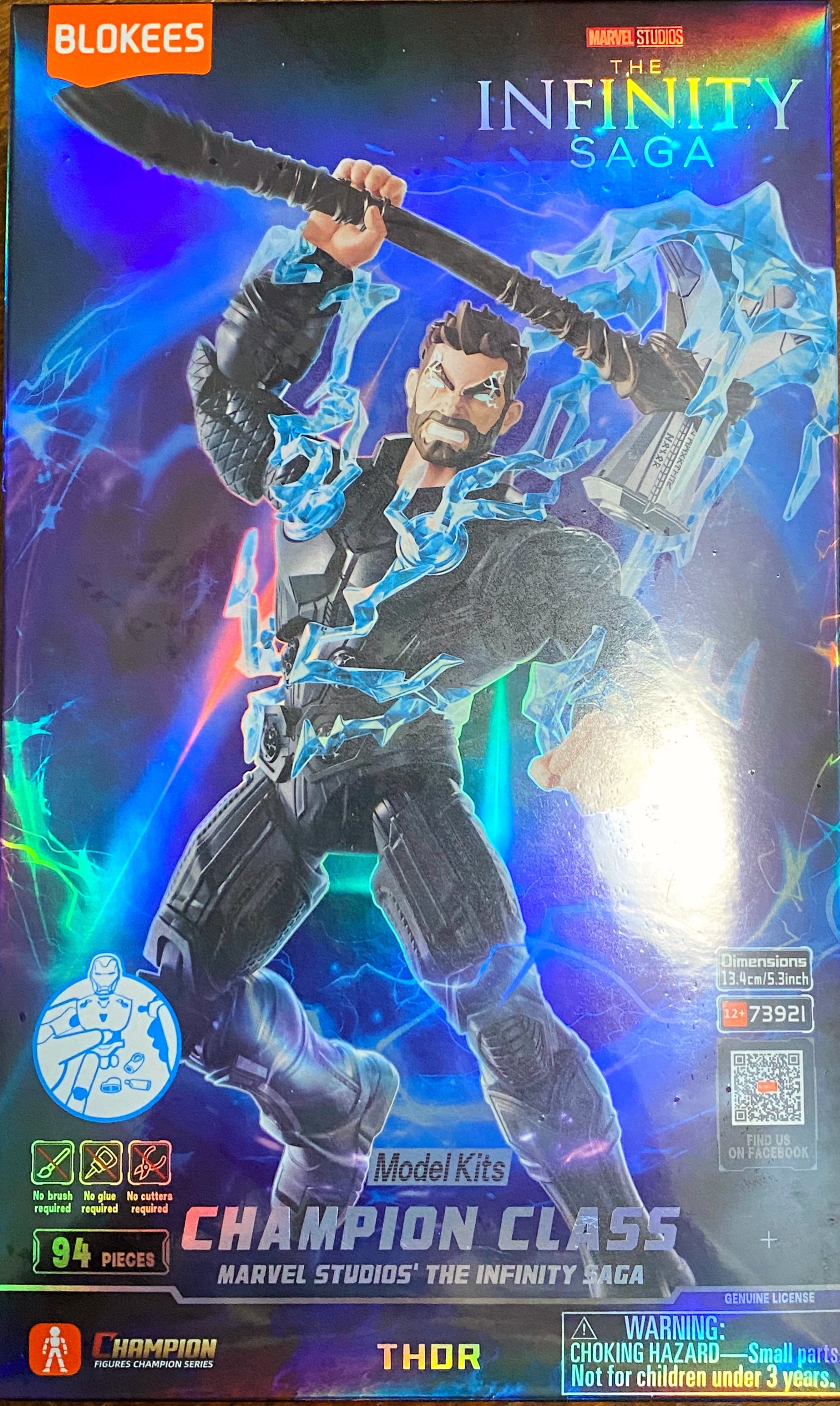 マーベルの中華プラモデル・BLOKEES CCソーを組んだ｜nyapoona