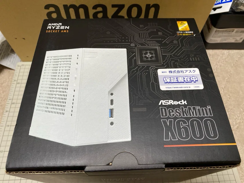 ASRock DeskMini X600 購入！ @ PC｜ハコ点のランマ