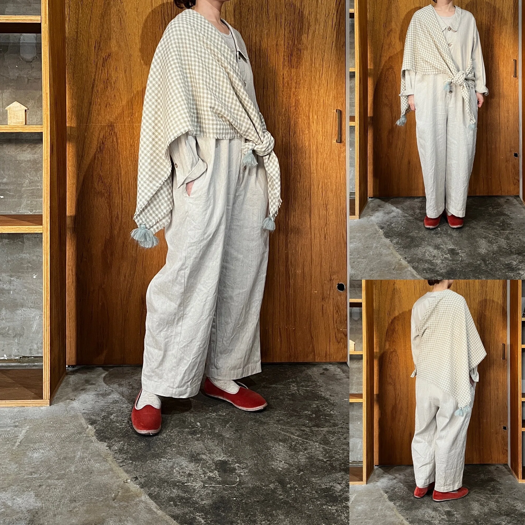 ROBE de PEAU 2025秋冬オーダー会 _chika着画①｜ams_okazaki