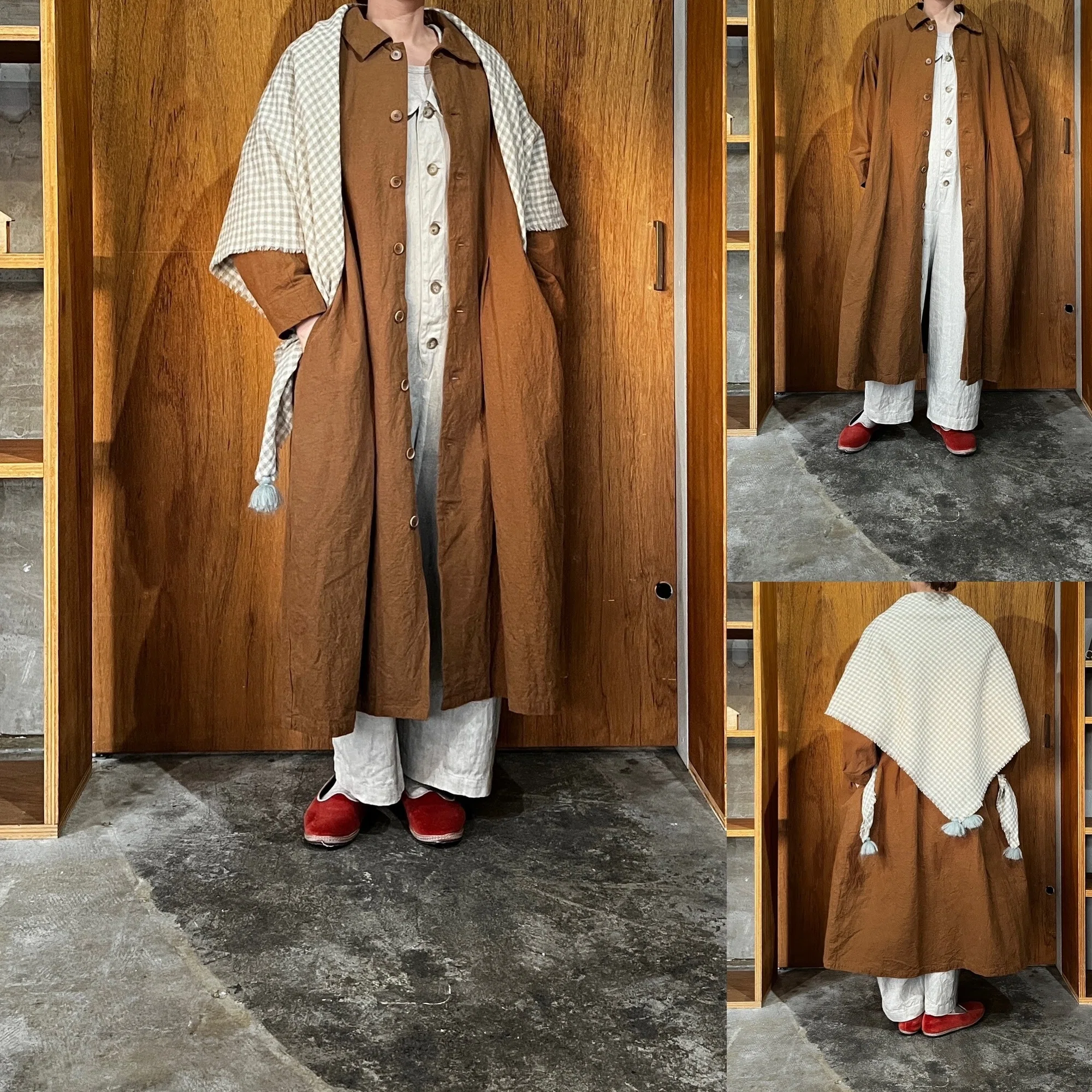 ROBE de PEAU 2025秋冬オーダー会 _chika着画①｜ams_okazaki