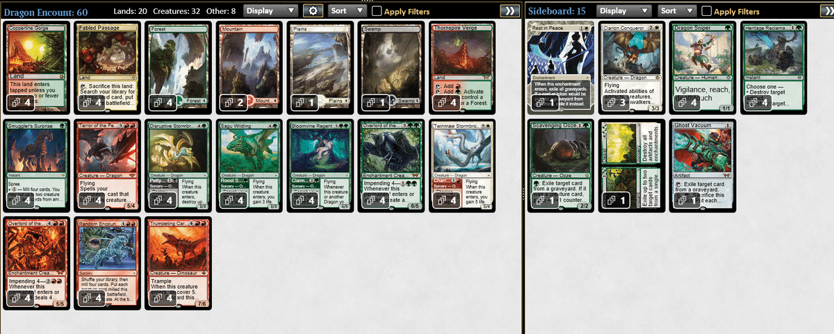 MTG スタンダード グルール果敢デッキ 赤緑果敢 英語 rectangle_large_type_2_31eb9d3