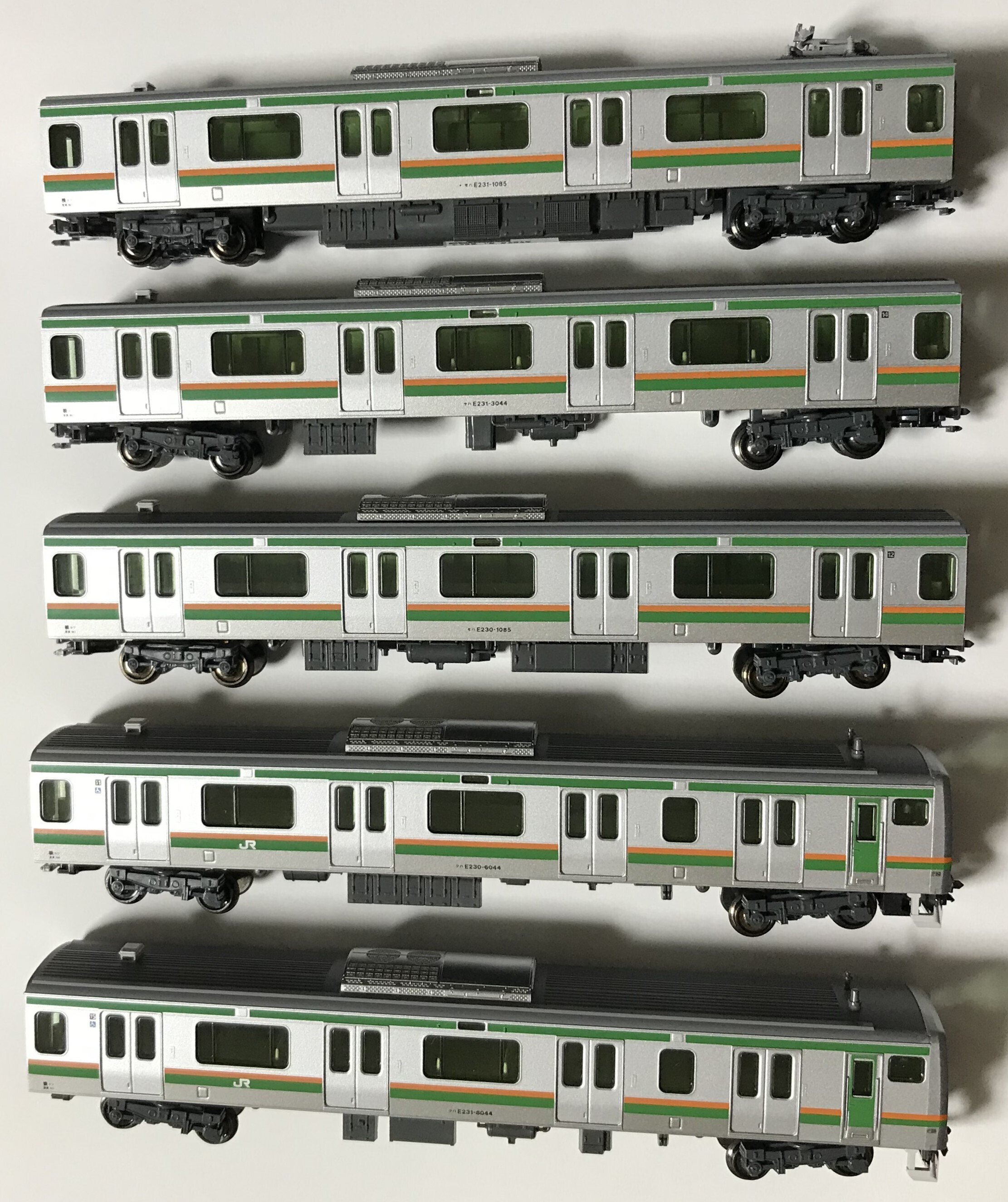 ④美品 10-522 E231系 東海道線・湘南新宿ライン 付属編成セット