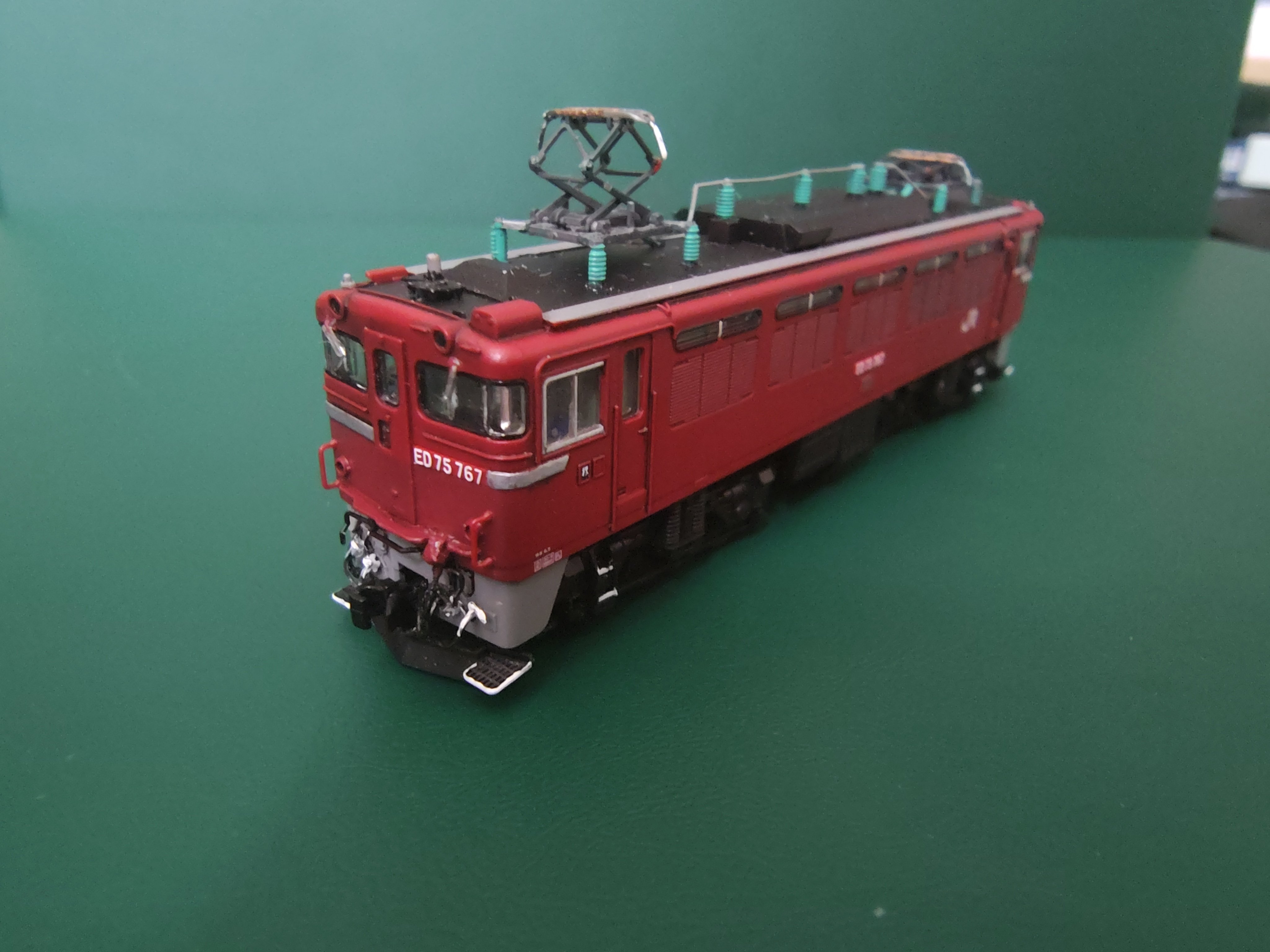 模型加工》TOMIX 7192をED75 767にする｜さもこう