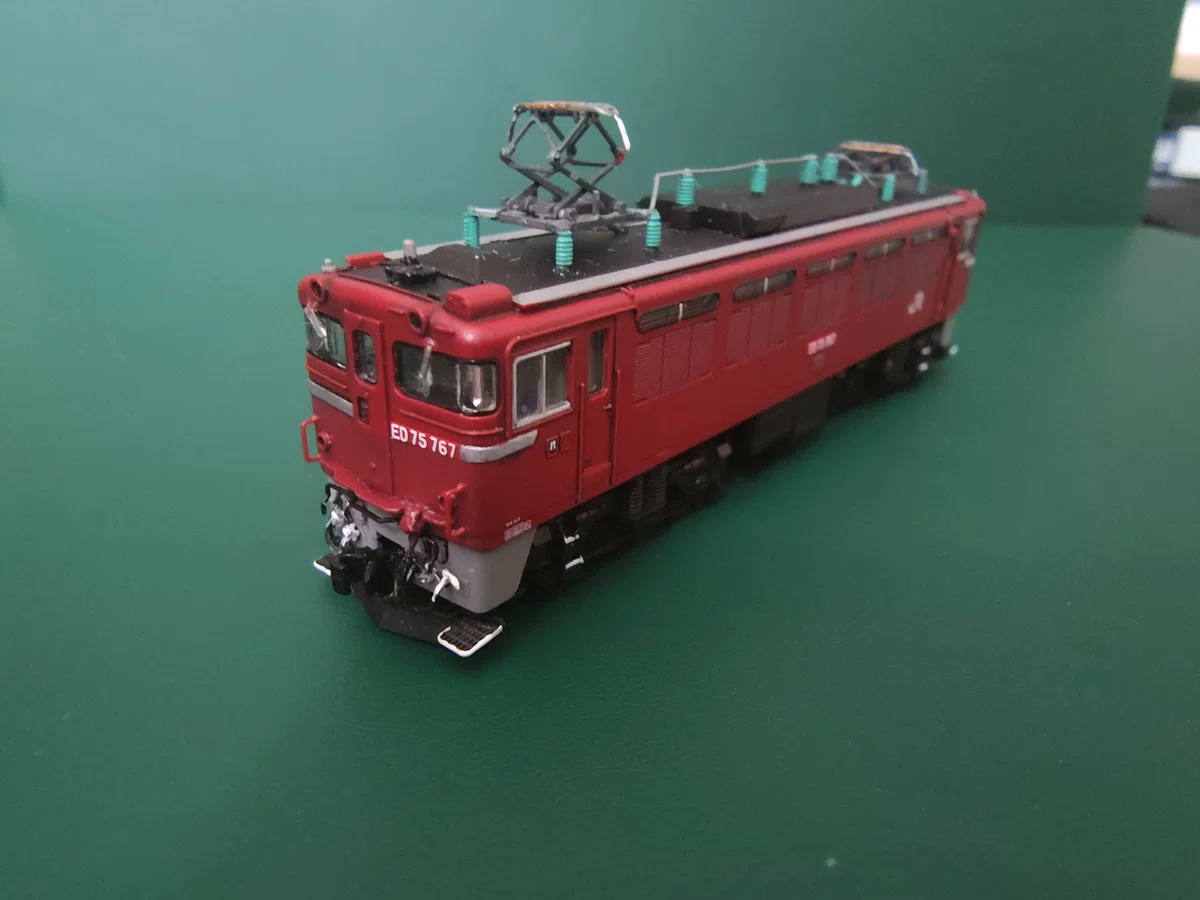 模型加工》TOMIX 7192をED75 767にする｜さもこう