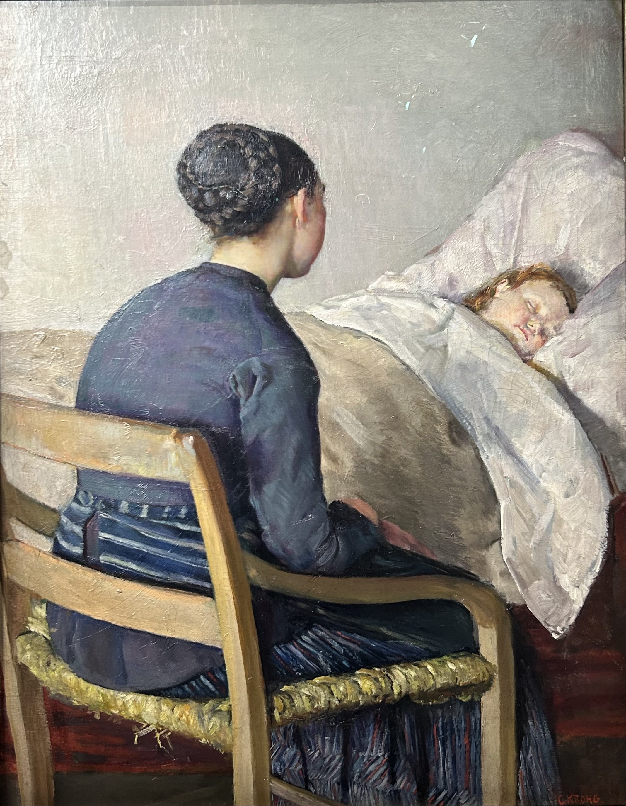 子供のためのオルセー美術館(203)背中を描く/クローグ・奥行きのない絵