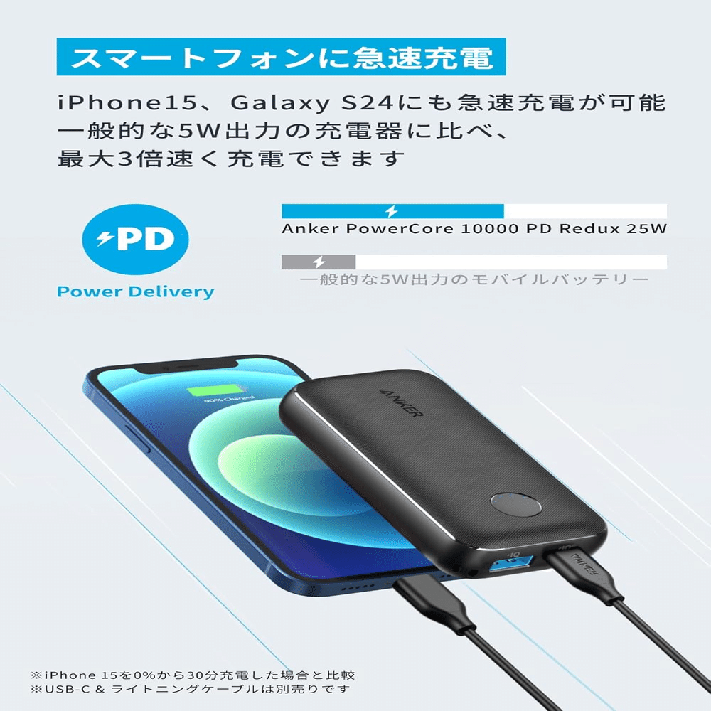 Anker PowerCore 10000 PD Redux 25W 2個 Anker PowerCore 10000 PD Redux 25W ブラック｜GetGadgetGot