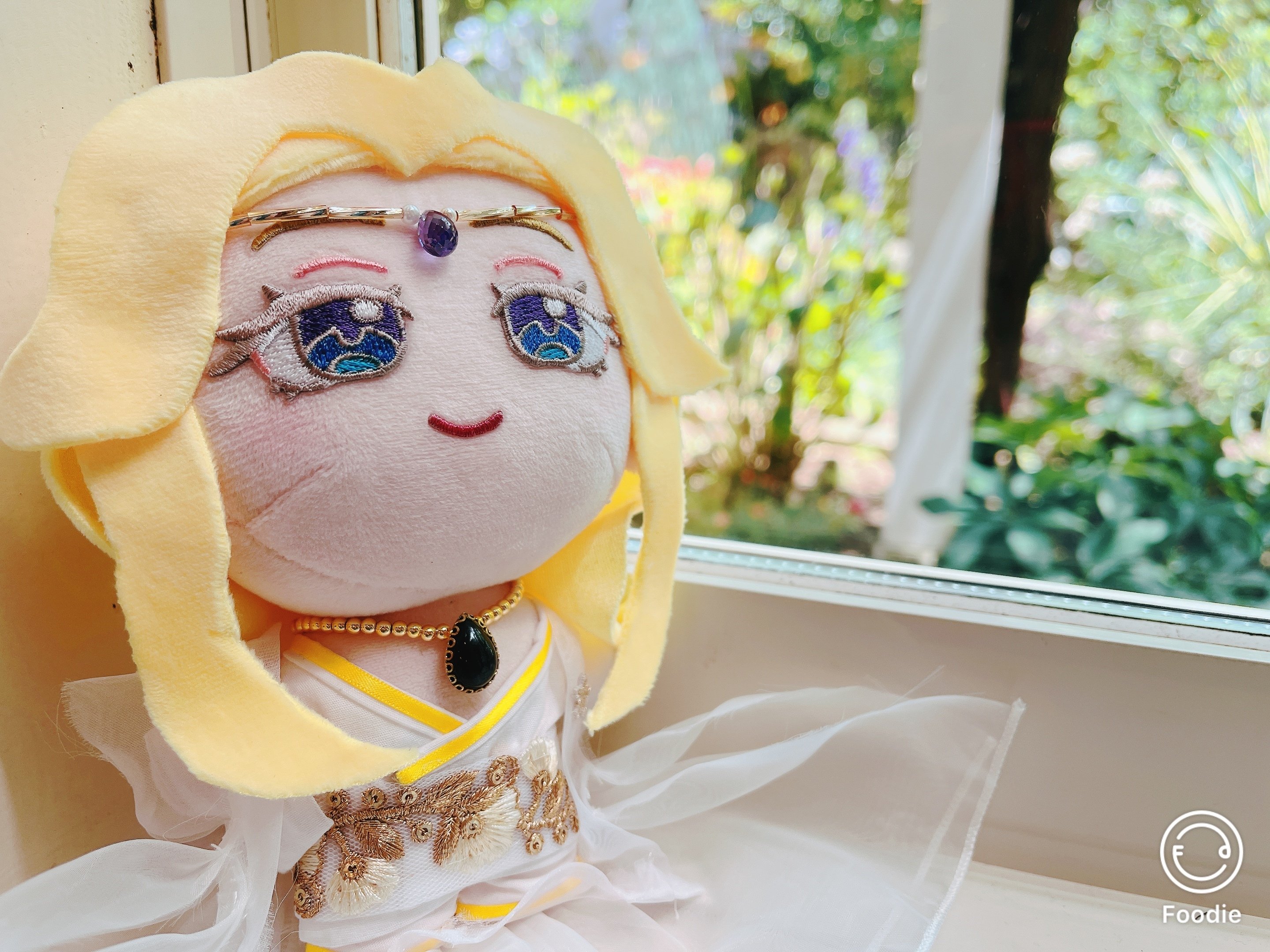 自作ぬいぐるみ・黄色の女の子 ぬい活の沼にハマりました｜鳥内このみ