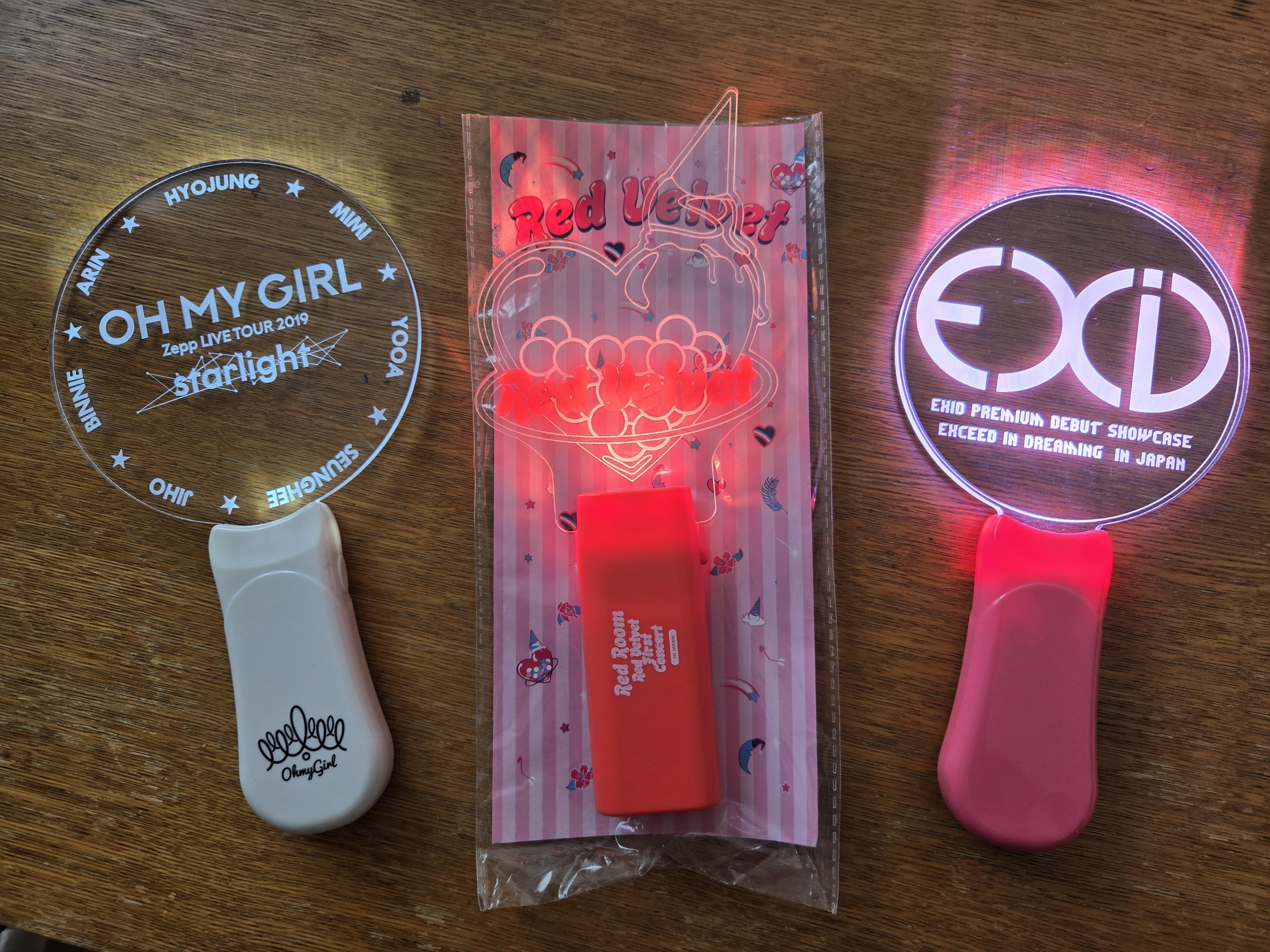 EXID バレンタイン パーカー サイン トレカ ペンライト EXID