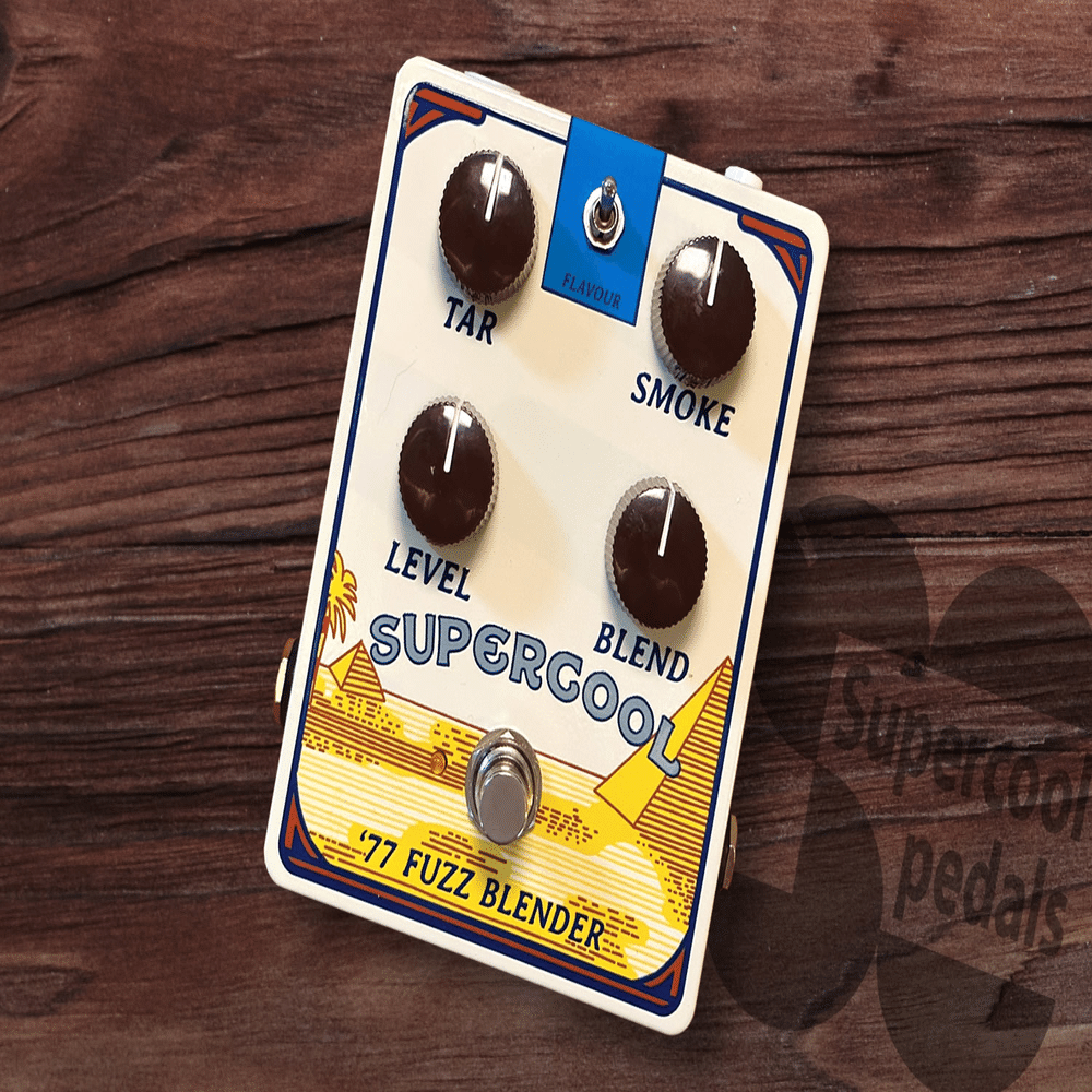 Supercool Pedals】進化系ファズの決定版「'77 Fuzz Blender