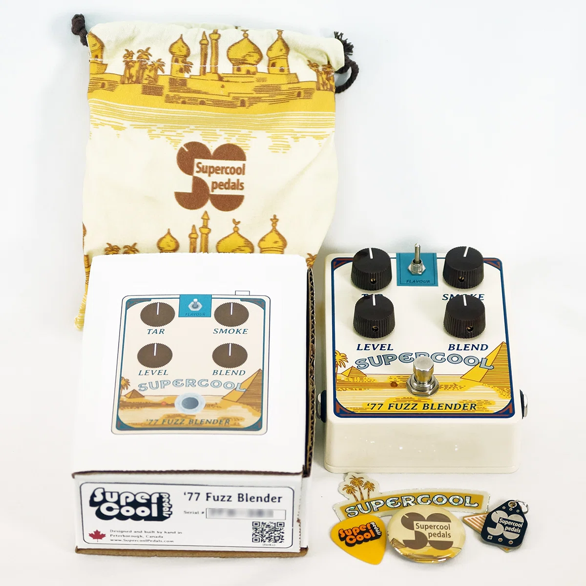 Supercool Pedals】進化系ファズの決定版「'77 Fuzz Blender