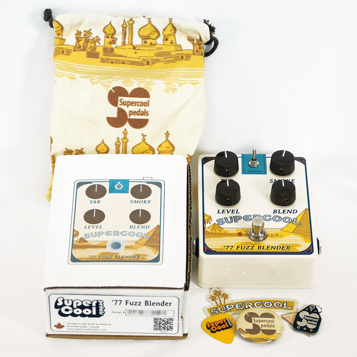 Supercool Pedals】進化系ファズの決定版「'77 Fuzz Blender