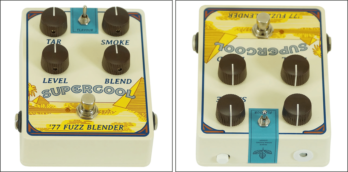 Supercool Pedals】進化系ファズの決定版「'77 Fuzz Blender