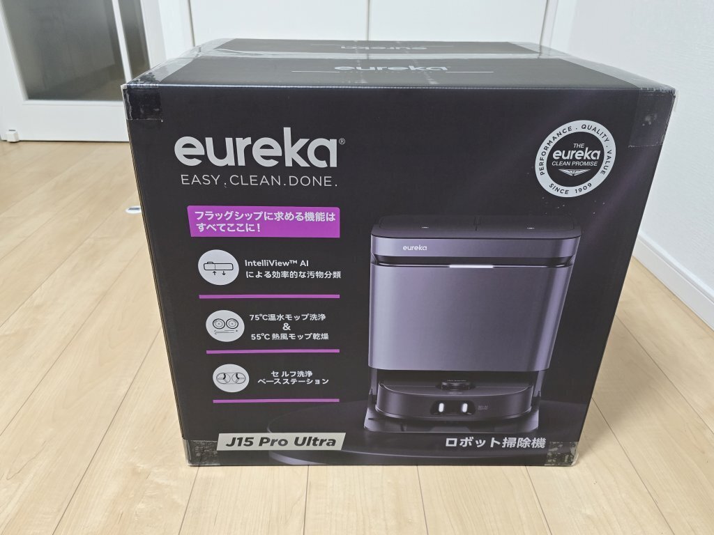 ユーリカJ15 PRO ULTRA ロボット掃除機 3本ピン交換アダプター付き Amazon | EUREKA（ユーリカ） J15 PRO ULTRA ロボット掃除機