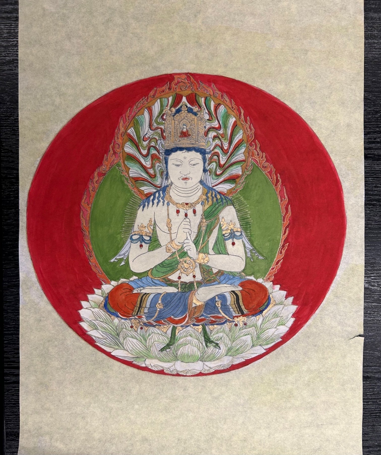 三者三様の燃ゆる赤で気分高揚｜達磨の眼【本伝統文化を世界へ】