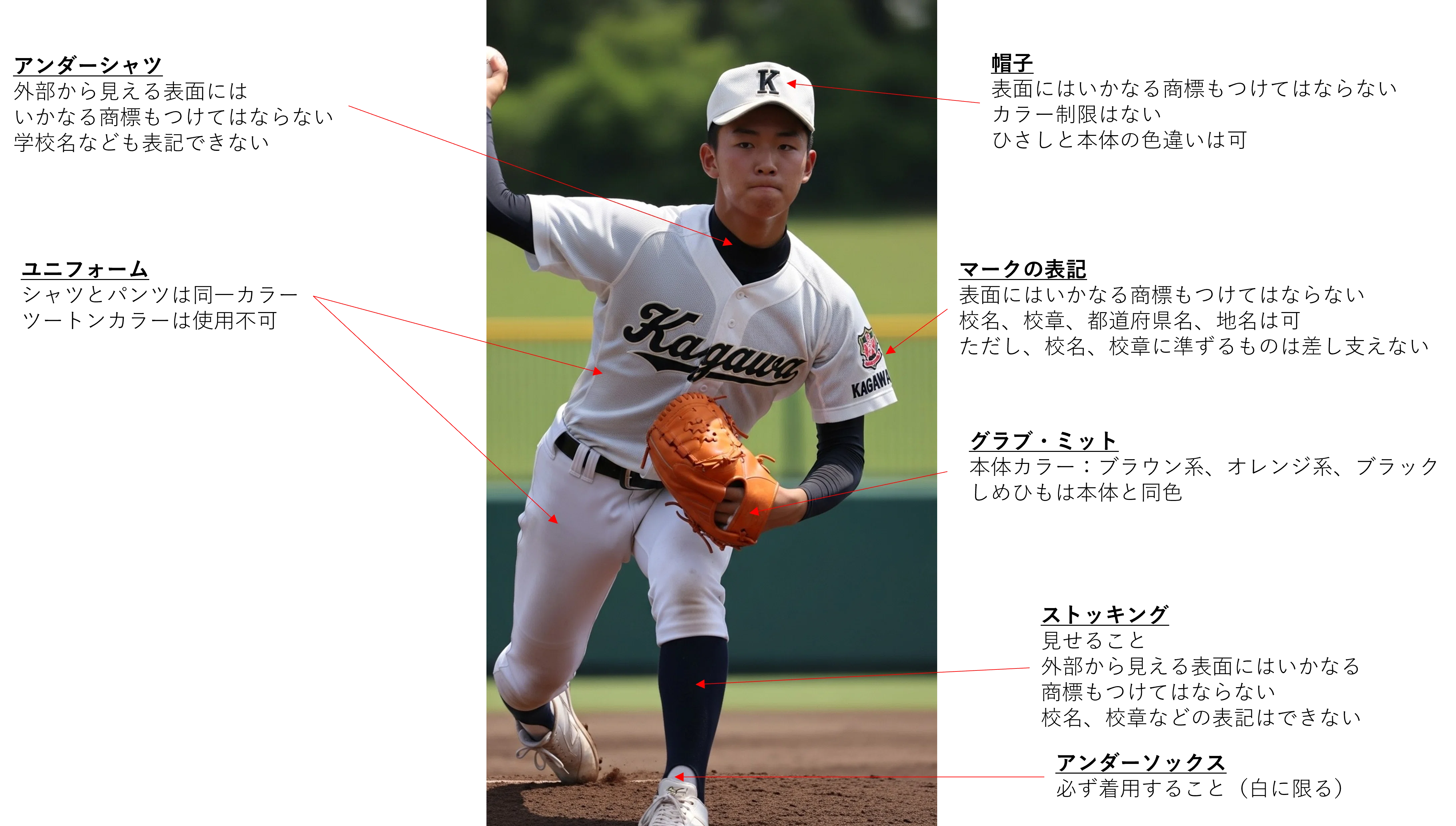 高校野球のユニフォームや用具に関する雑学｜Ken＠香川単身赴任中