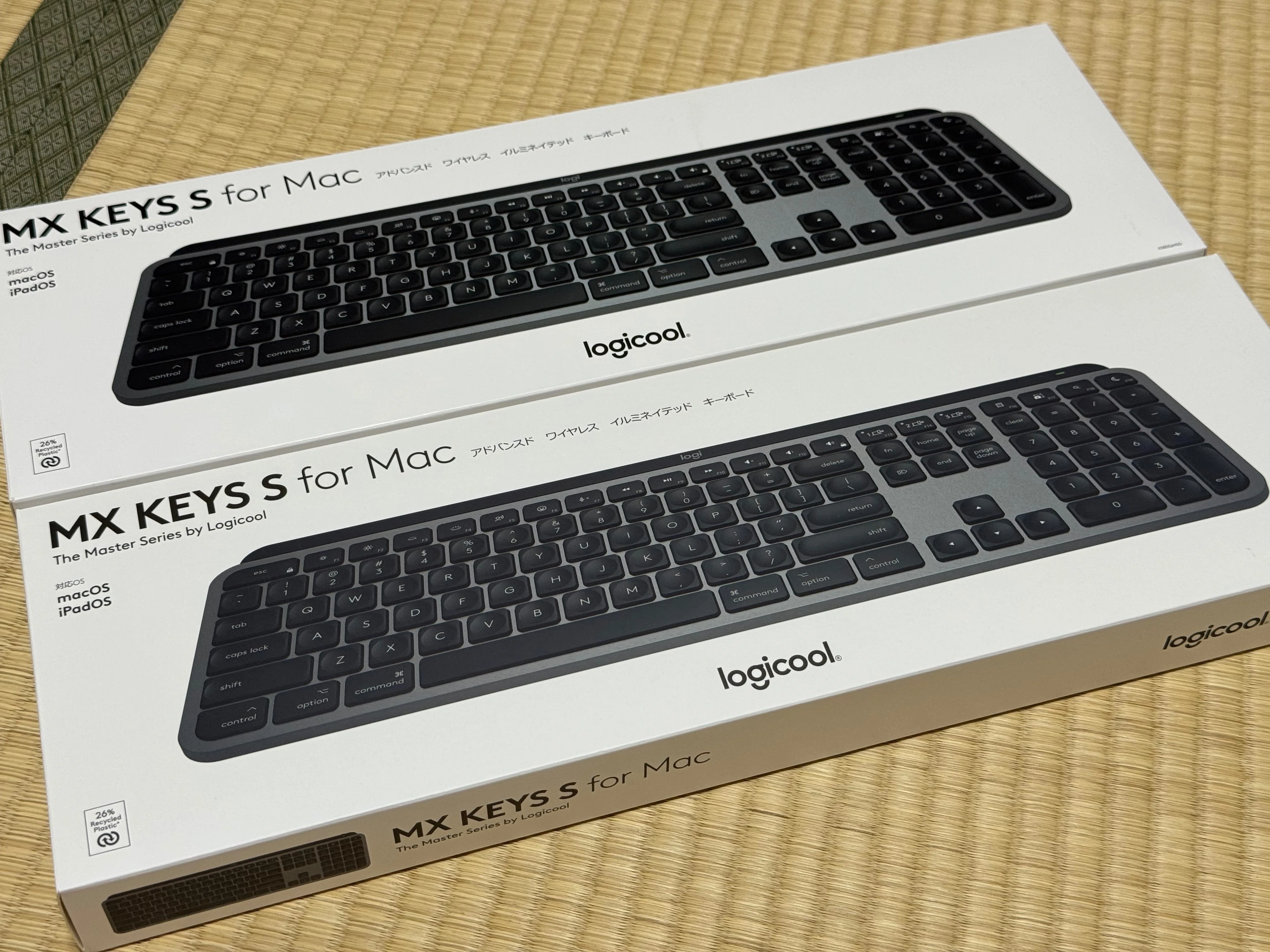 素早い対応に感謝！】ロジクール：MX KEYS S for Macが初期不良だった
