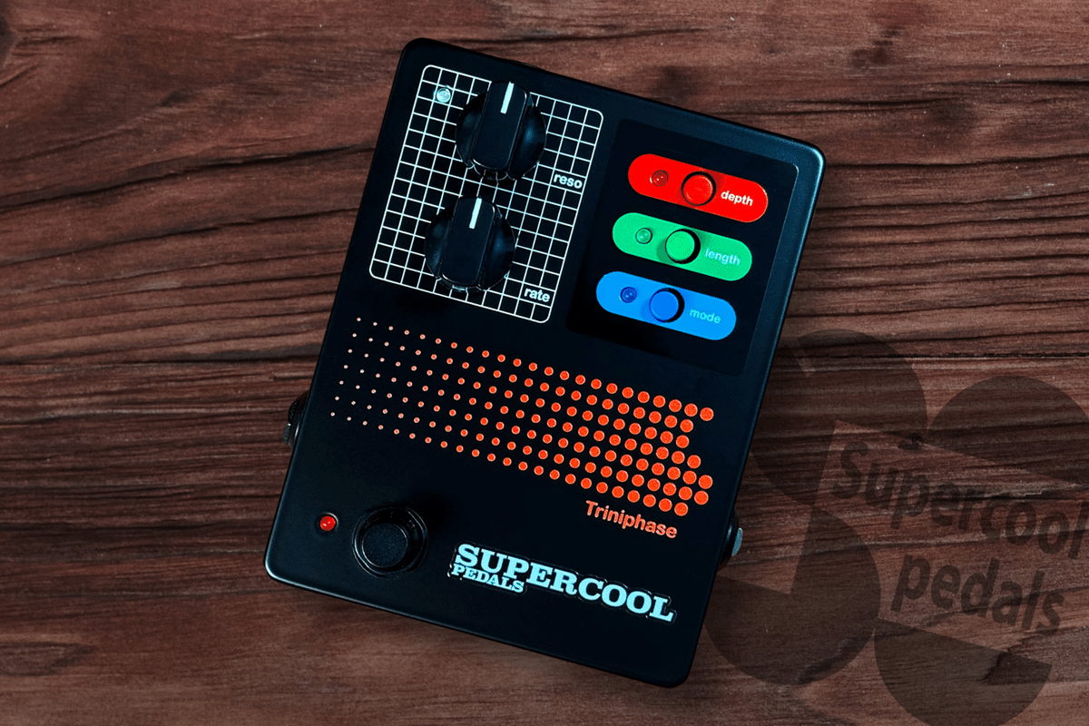 Supercool Pedals】使い勝手の良い次世代型フェイザーペダル