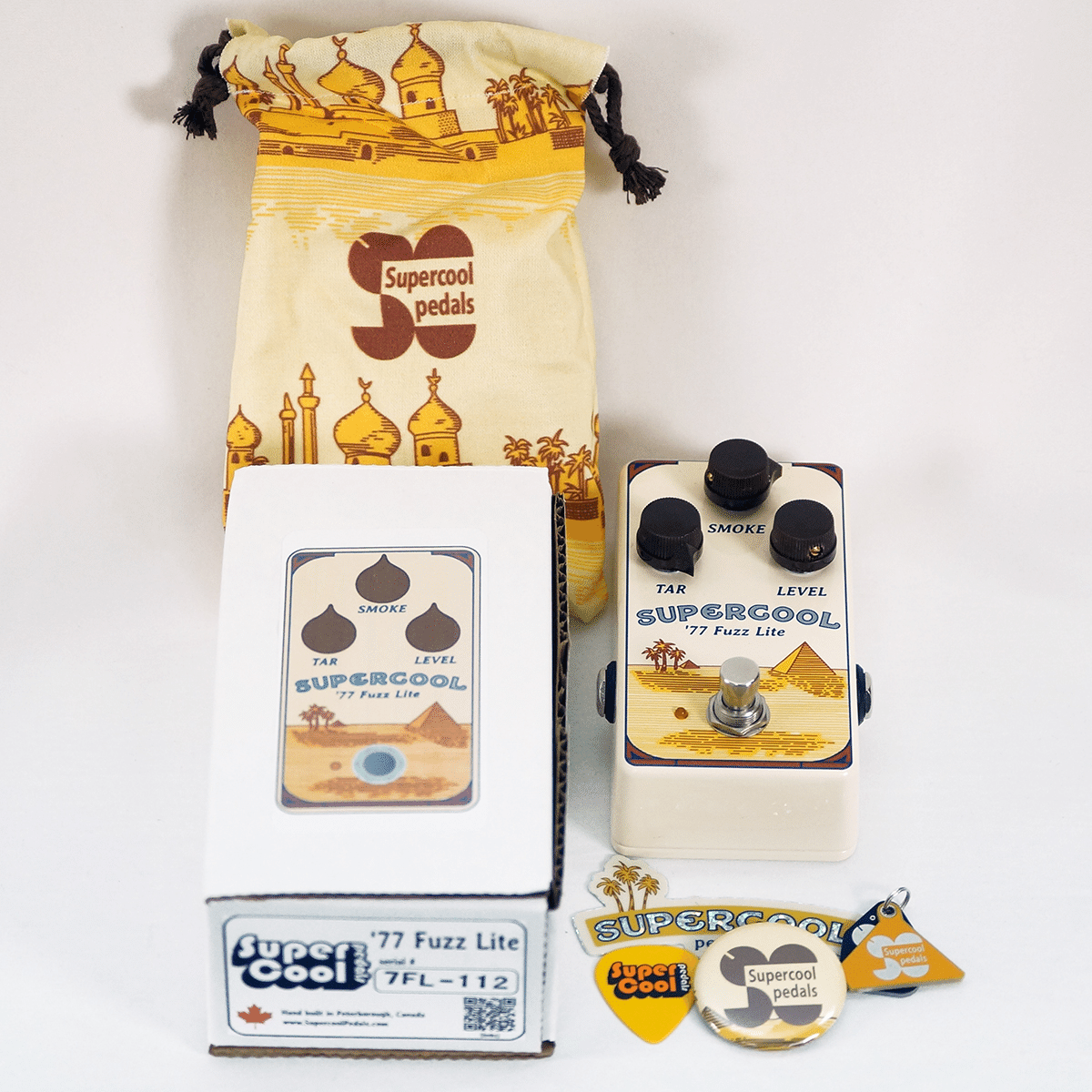 Supercool Pedals】伝説的ファズサウンドを詰め込んだ「'77 Fuzz