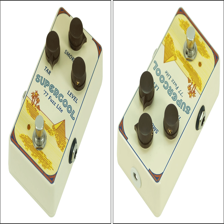 Supercool Pedals】伝説的ファズサウンドを詰め込んだ「'77 Fuzz Lite