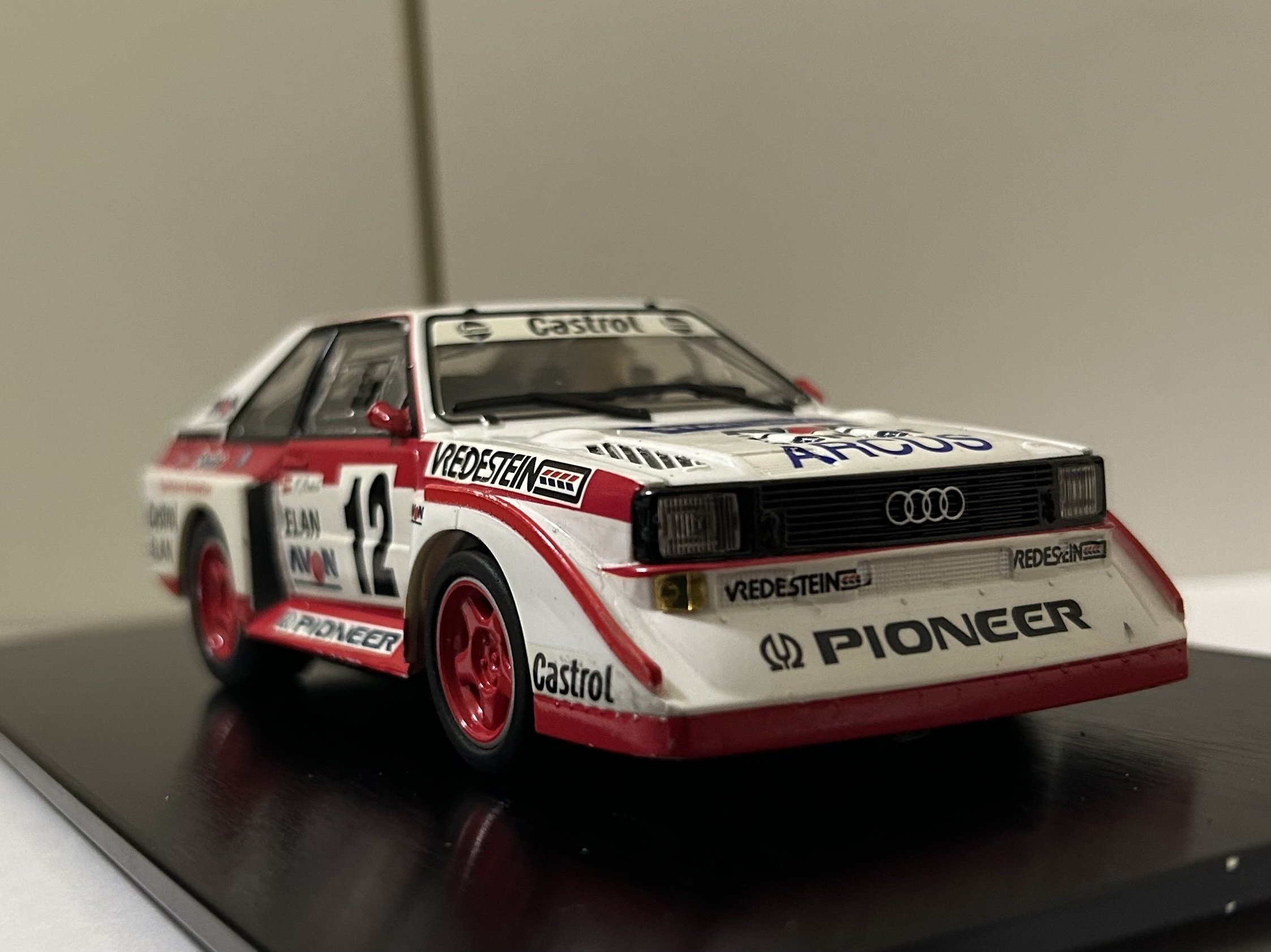 スロットカーレビュー] Scalextric AUDI Quattro S1-E2 