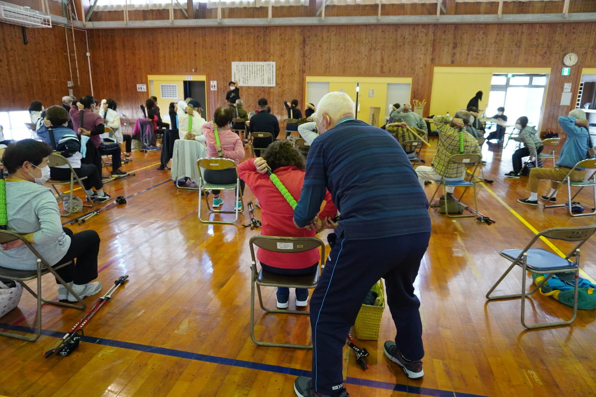 図解】ポピュレーションアプローチの好事例！200人の人が集まる体操