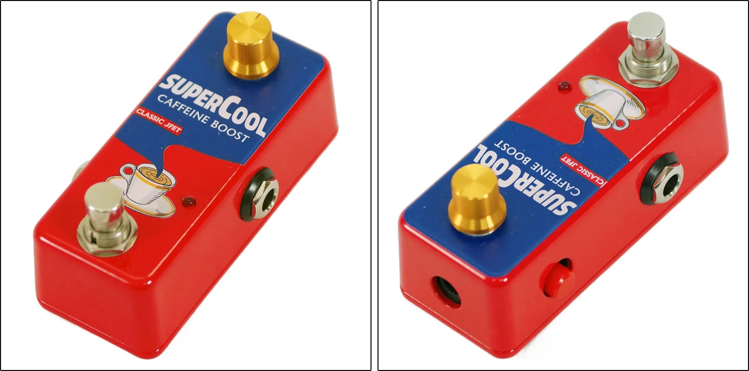 Supercool Pedals】超シンプルで多機能なブースター「Caffeine Boost