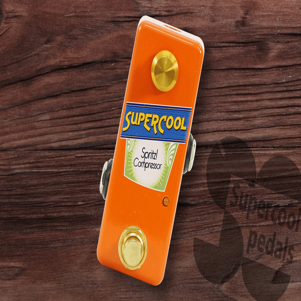 Supercool Pedals】シンプルで強力なコンプ「Spritz! Compressor