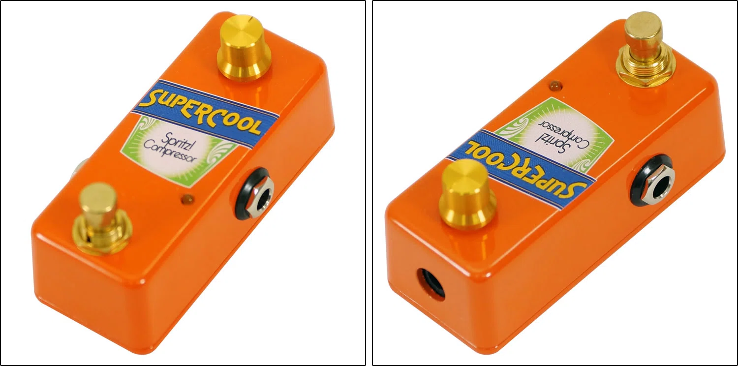Supercool Pedals】シンプルで強力なコンプ「Spritz! Compressor