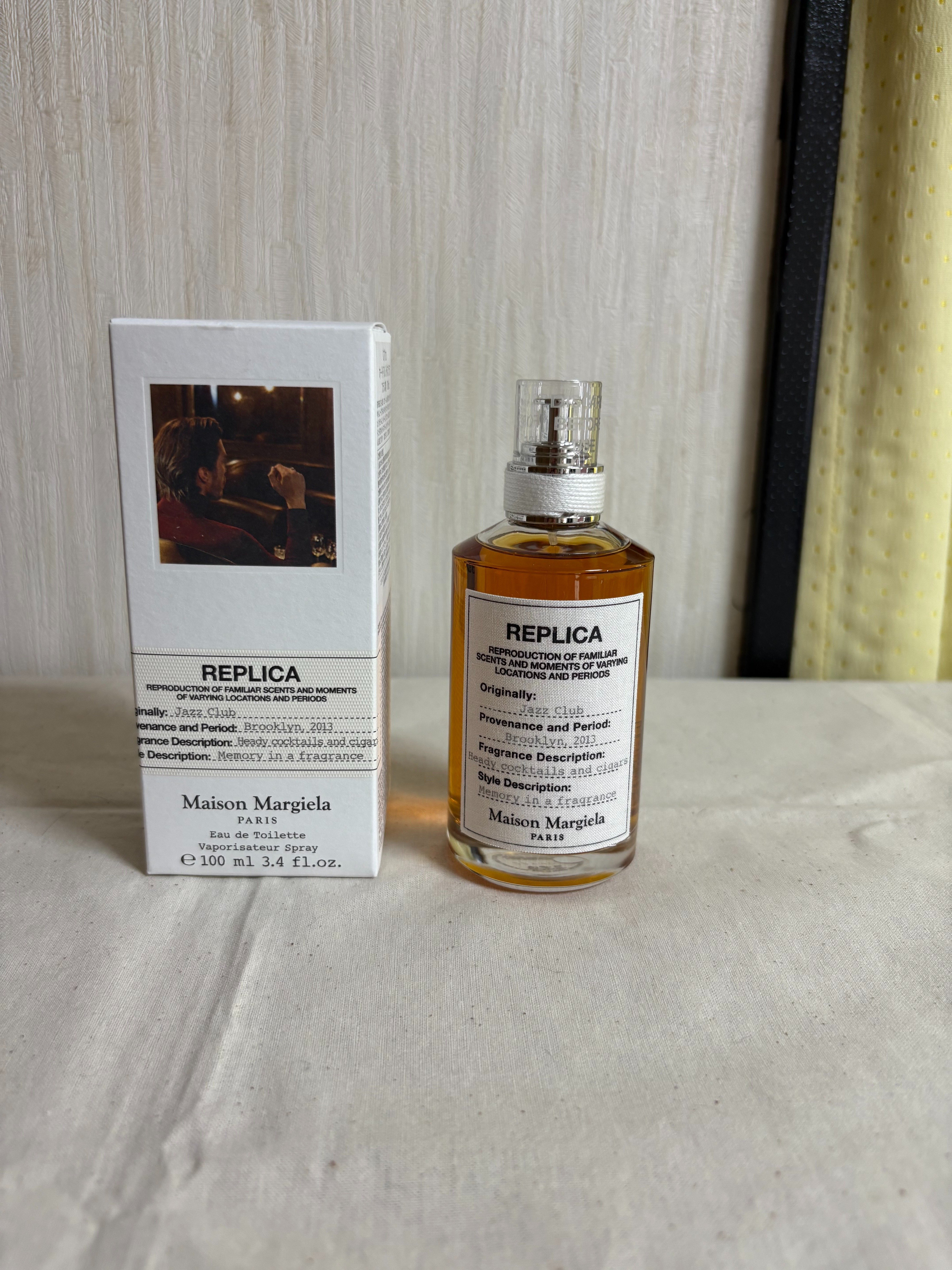 渋みがほしい男の香水 Maison Margiela'REPLICA' ジャズクラブ