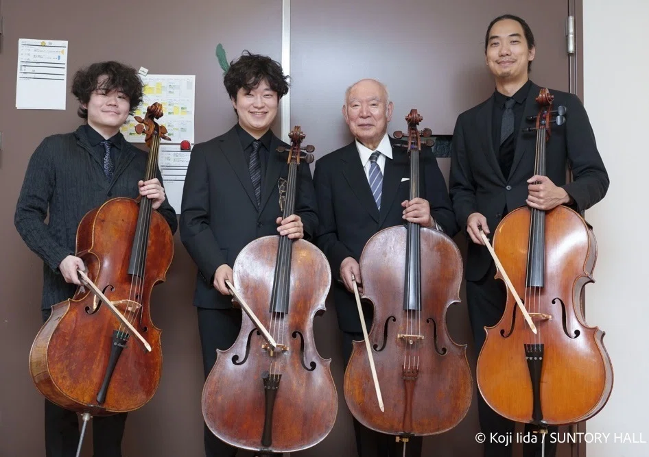 チェロとチェリストの物語#1 運命的にチェロと出会った、若き俊英たちの話|SUNTORY HALLのHibiki