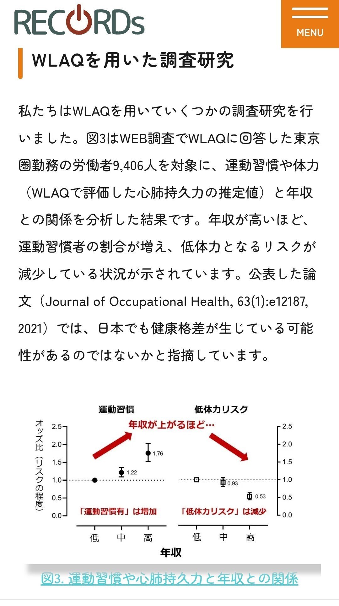 心肺機能と年収｜福留明彦
