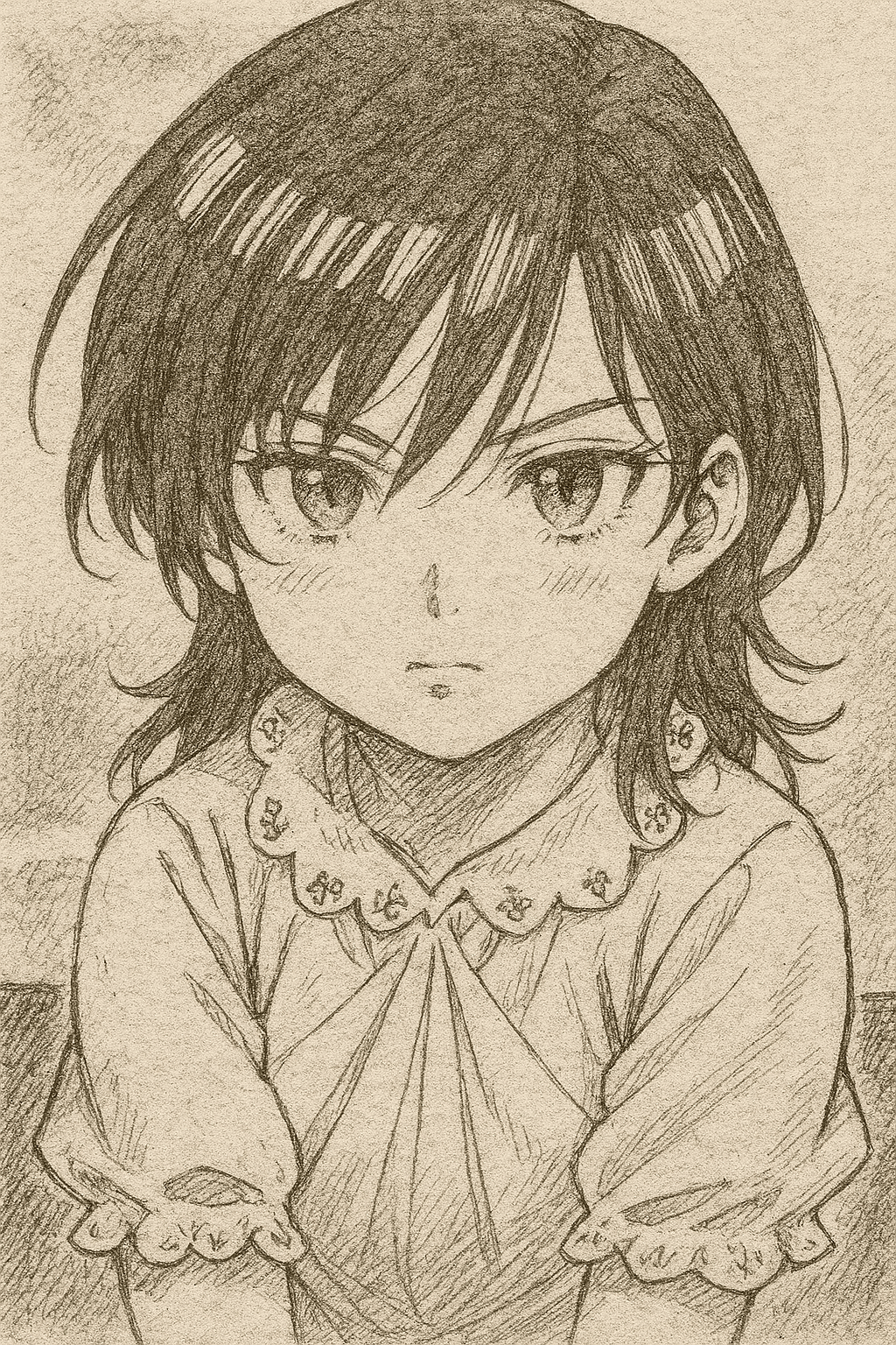 鉛筆画風スタイルを勉強してみた｜タイガ＠AIイラスト