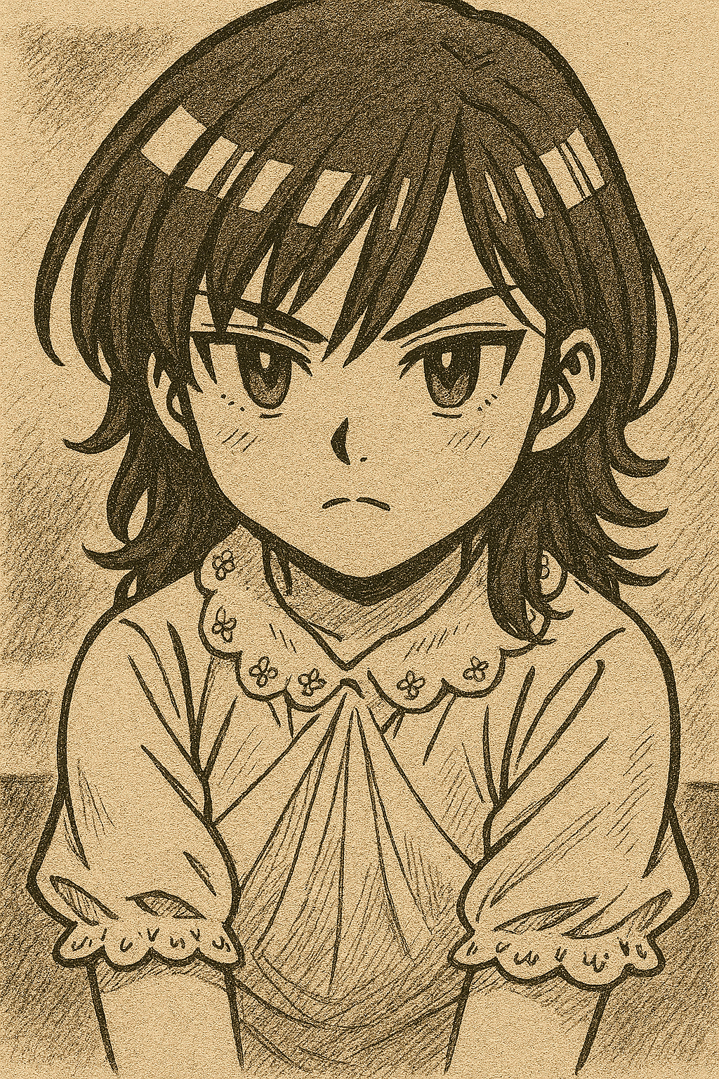 鉛筆画風スタイルを勉強してみた｜タイガ＠AIイラスト