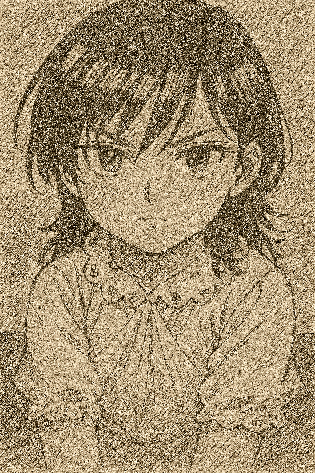 鉛筆画風スタイルを勉強してみた｜タイガ＠AIイラスト