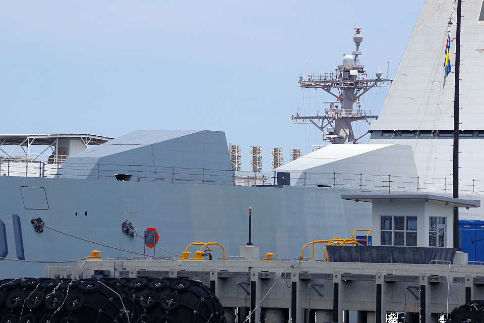 米海軍 ズムウォルト級 マイケル モンスーア パッチ ワッペン セット