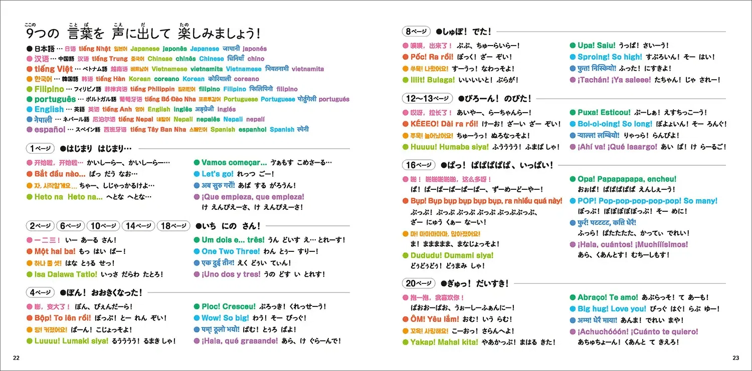 KABAJINシリーズ1 ぼくはなあに？　絵本CDセット　７ヶ国語　多言語　学習 日本ではじめて出版される、多言語あかちゃん絵本『いち にの さん