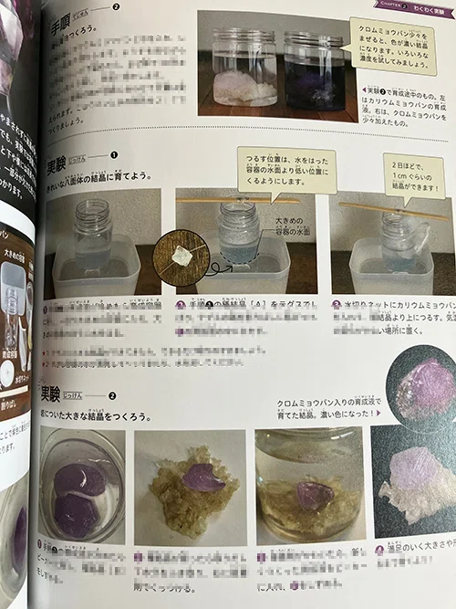 母岩付きミョウバン結晶｜さとうかよこ（きらら舎）