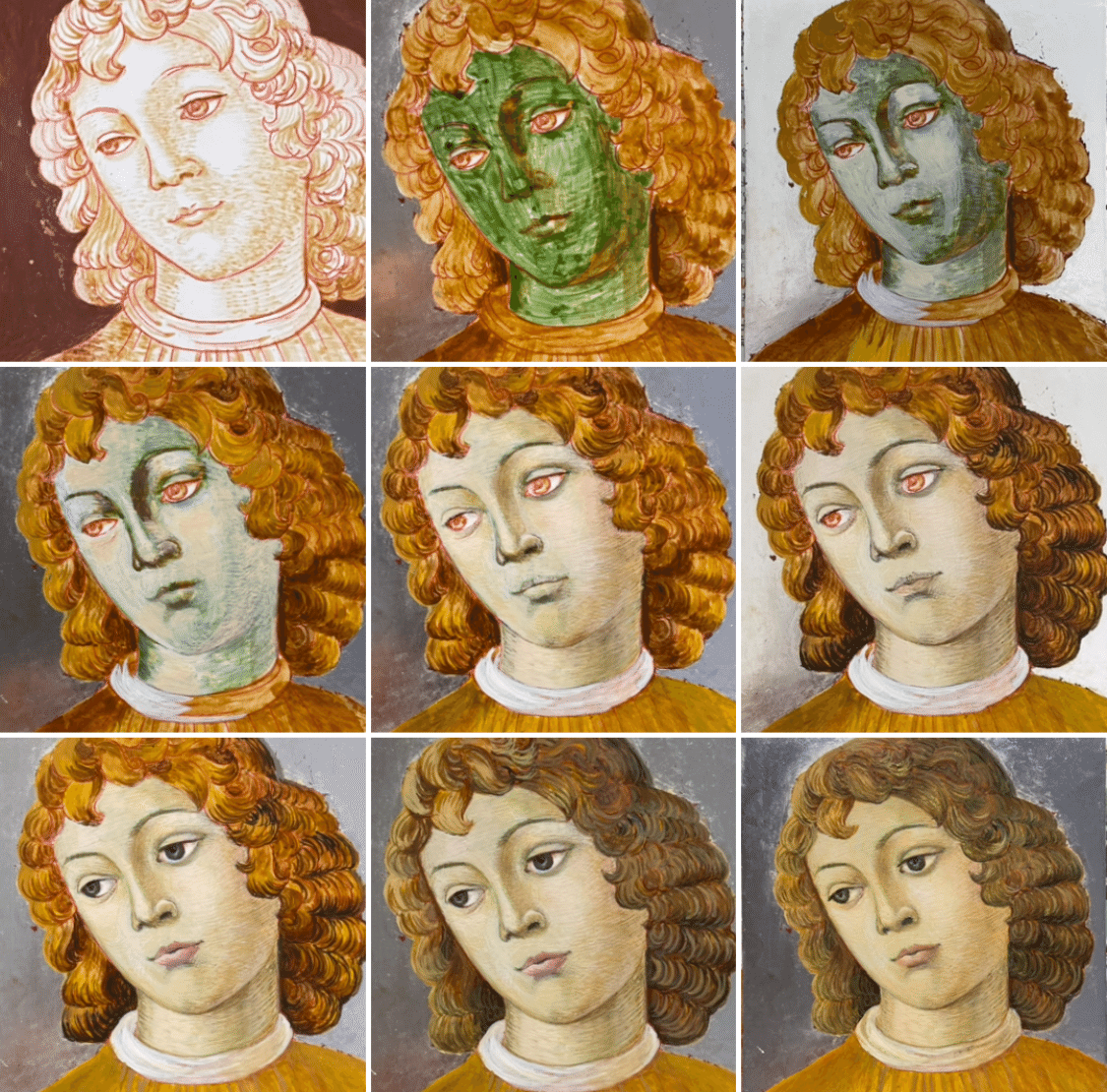 アトリエ日和】11月テンペラ画展に向けて：作画プロセス資料作成の試み